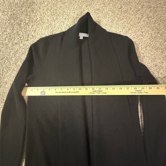 Antonio Melani 100% Cashmere Black Open Front Cardigan – Women’s Size M - Picture 5 of 7